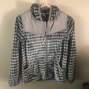 EUC The  Nort Face  Zipper Jacket Girl  Size 10/12